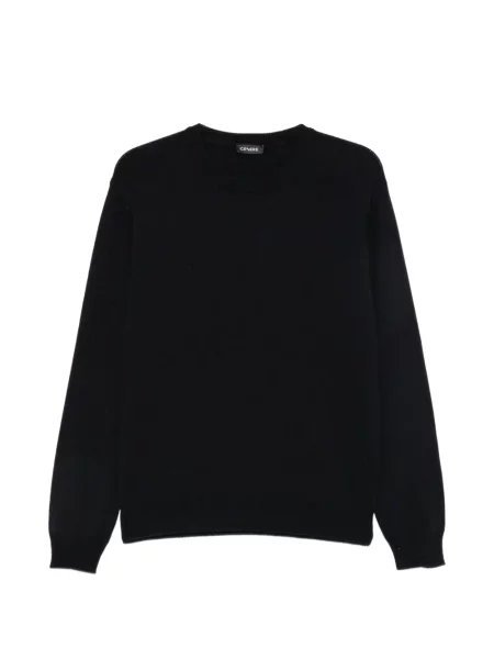 Pulover Cenere Gb cu decolteu rotund negru
