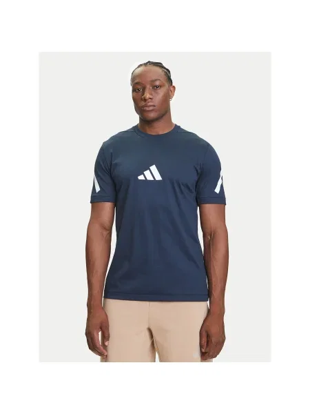 Adidas Póló Z.N.E. Regular Fit sötétkék
