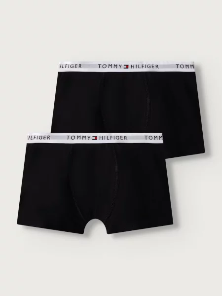 Tommy Hilfiger priliehavé boxerky detské s elastanom čierna