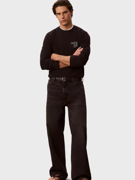 Свитшот Calvin Klein Jeans черный