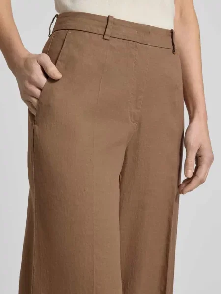 Spodnie z Mieszanka lnu z Kanty Model MIRA' Cambio