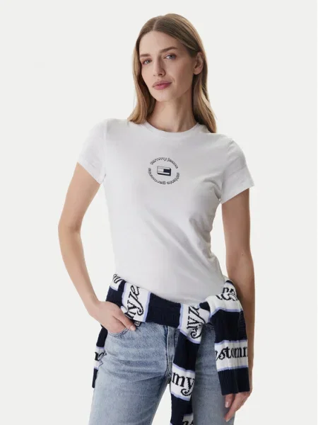 Tommy Jeans Póló fehér