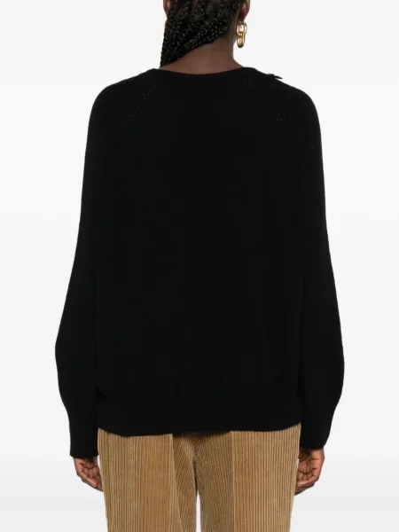 Pulover Ermanno Scervino din dantelă negru