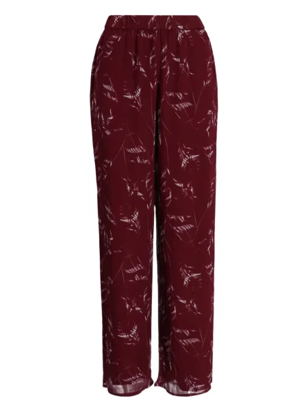 Pantaloni Armani Exchange cu imagine roșu