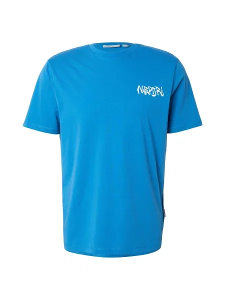 NAPAPIJRI Tricou SINE albastru neon alb