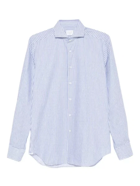 Pruhovaná košile Xacus modrá