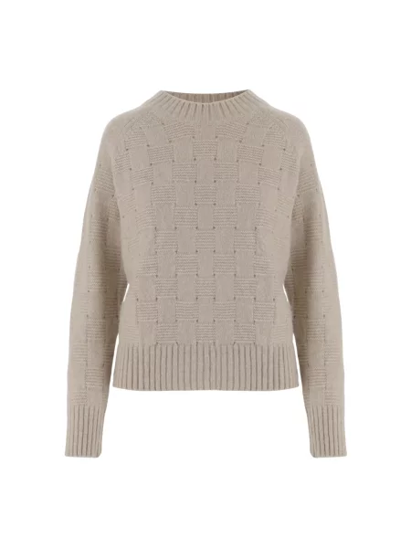 Sweter Allude beżowy