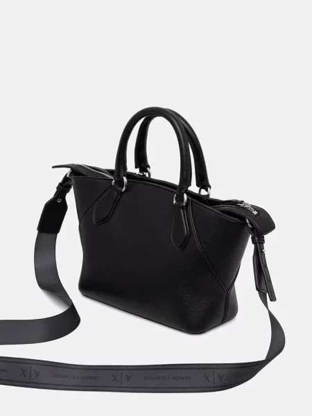 Bőrönd Armani Exchange fekete