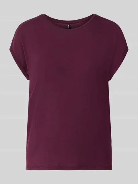T-shirt o kroju krój regular fit z mieszanki lyocellu model AVA' Vero Moda