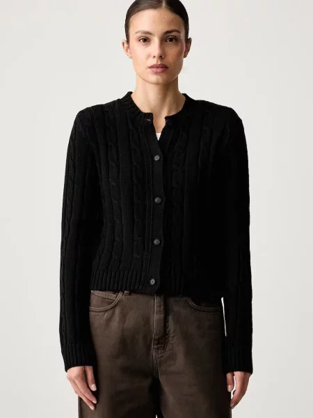 HUGO Blue cardigan pentru femei cu Sbradina_B negru