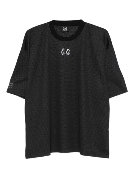 Haftowana koszulka 44 Label Group czarna