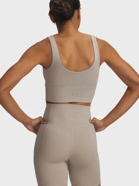 Укороченный топ Under Armour бежевый