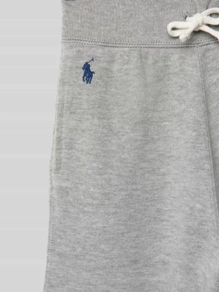 Spodnie dresowe z szeroką nogawką i wyhaftowanym logo Polo Ralph Lauren Teens