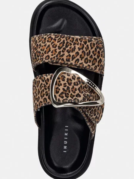 Замшевые шлепанцы Inuikii