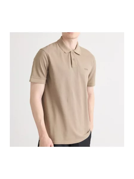 BOSS Orange Tricou Prime închis bej