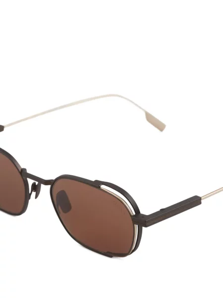 Ochelari de soare Zegna negru
