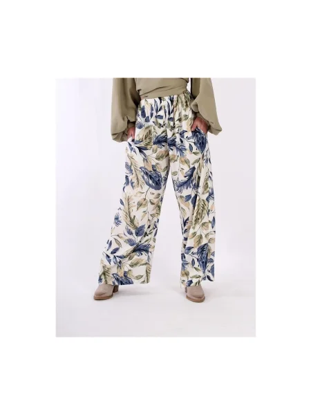 Pantaloni Maciejka alb