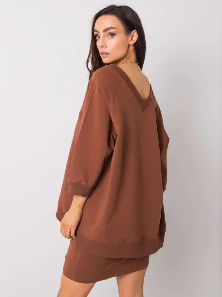 Hanorac Fashionhunters maro