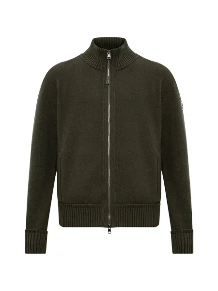 Cardigan Moncler cu autograf verde