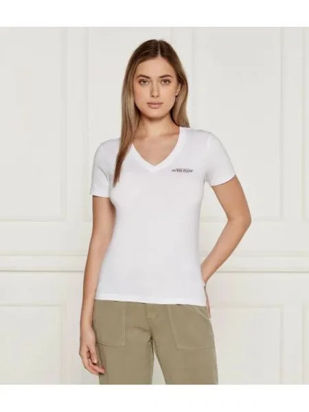 Guess Jeans Póló AMERICA fehér