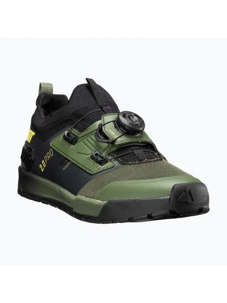 Leatt férfi platform kerékpáros cipő ProFlat spinach ProFlat zöld