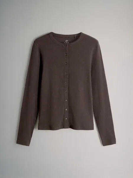 The Set Tricou maro închis / roșu bordeaux negru