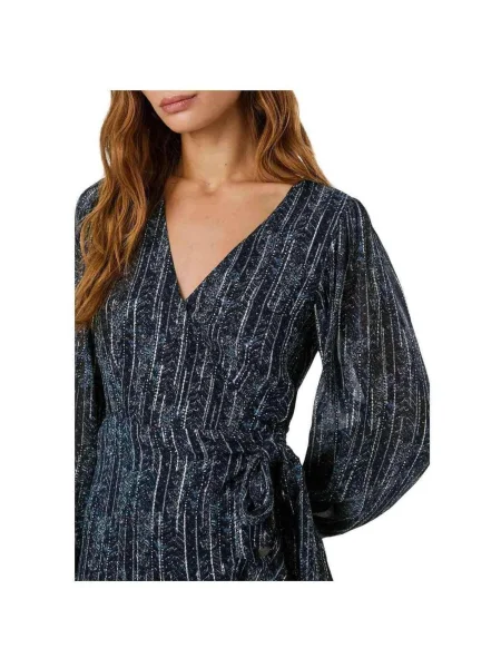 Rochie din denim Pepe Jeans albastru