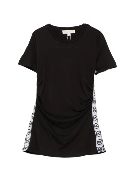 Tricou Michael Kors cu volane negru