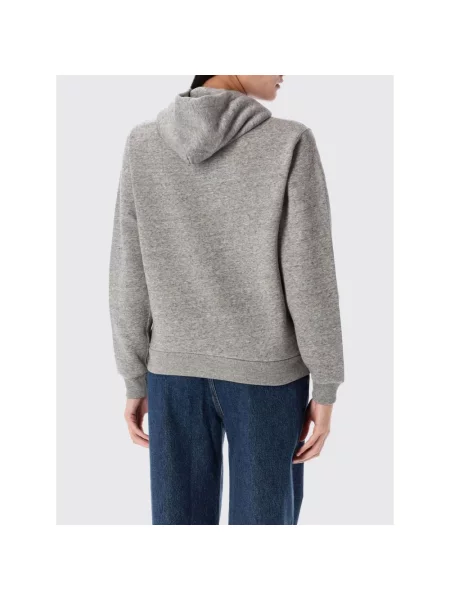 Polo Ralph Lauren Bluzy Kobieta S Full Zip Up Hoodie szary