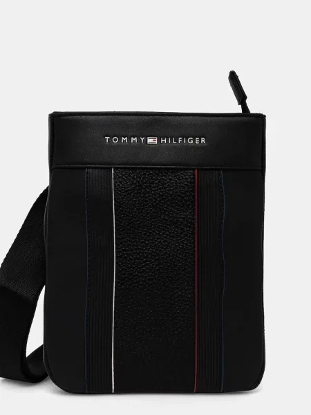 Tommy Hilfiger Geantă reporter FOUNDATION MINI negru