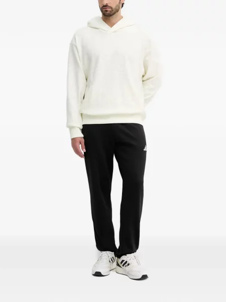 Pantaloni scurți Adidas alergare cu decolteu rotund plasă negru