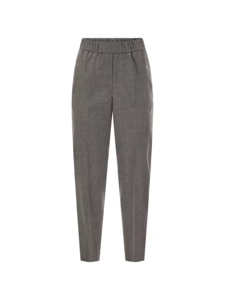 Pantaloni Peserico conici gri