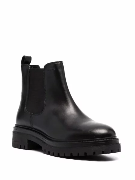 Gležnjače Geox slip-on ošišan crna