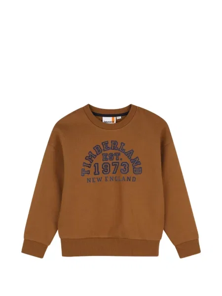 Sweter dziecięcy Timberland brązowy