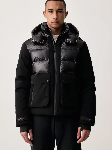 Mackage lyžařská bunda černá