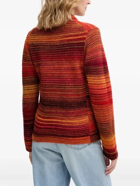Cardigan Benetton tricotate roșu