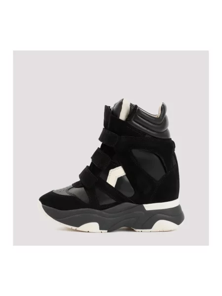 Sneakersy Isabel Marant zamszowe czarne