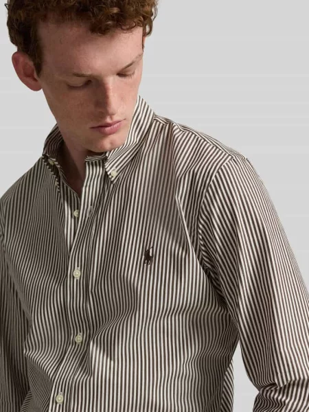 Koszula Polo Ralph Lauren casual beżowa