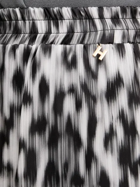 Pantaloni Silvian Heach cu imagine alb