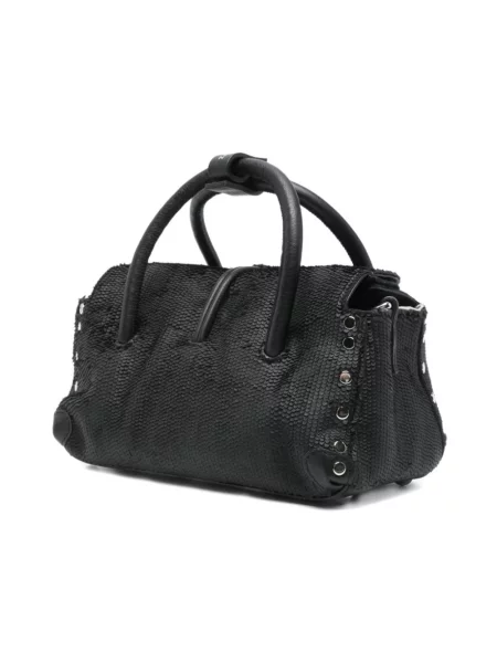 Torebka skórzana Zanellato skórzana czarna