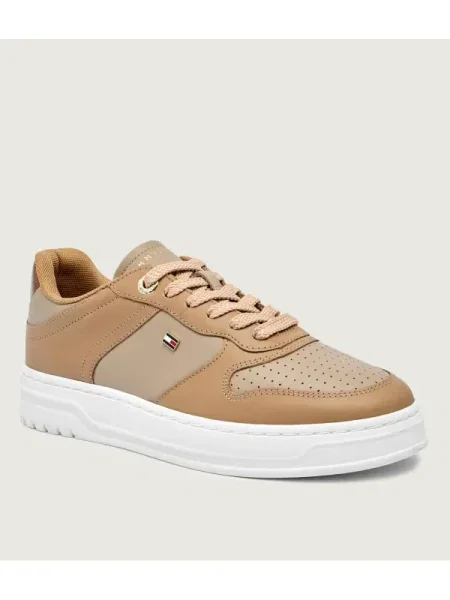 Tommy Hilfiger Teniși din piele bej
