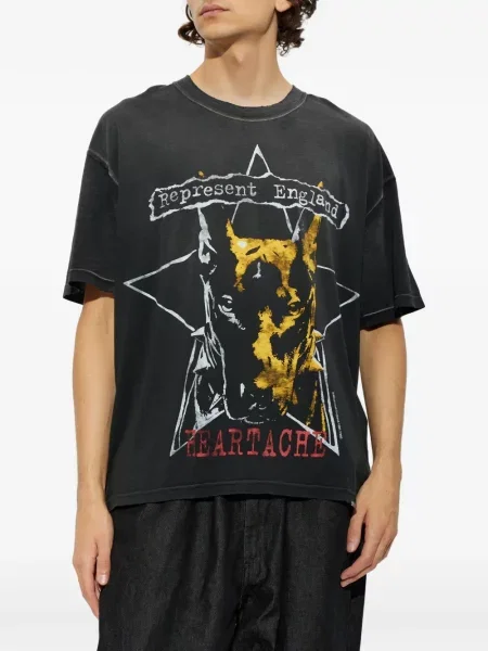 Tricou Represent cu imagine negru