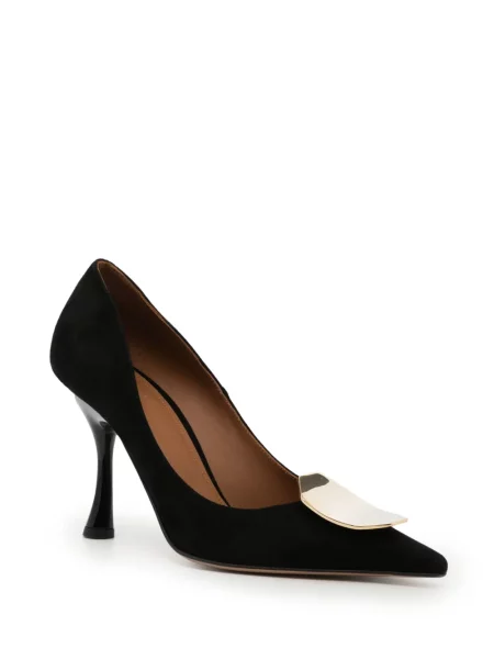 Semišové lodičky Malone Souliers černé