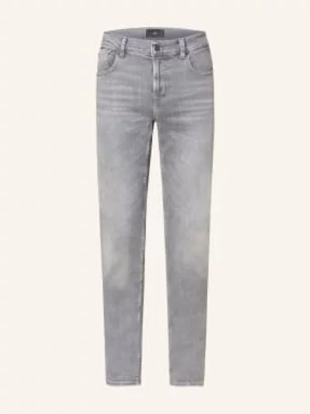 7 For All Mankind Dżinsy Slimmy Faint Slim Fit schwarz szare