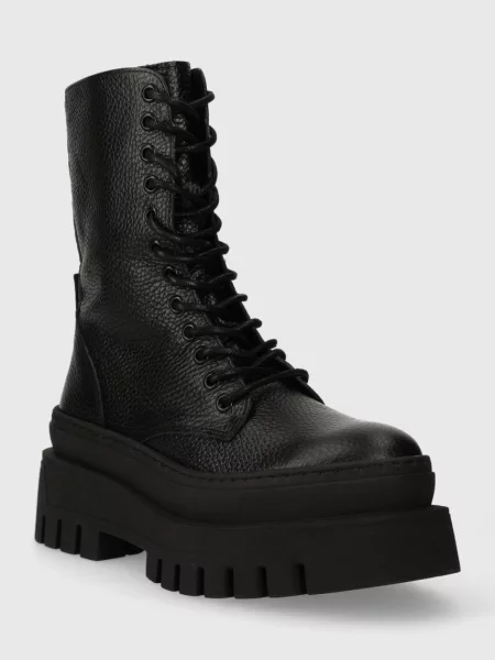 Steve Madden Kožené workery Coast čierna