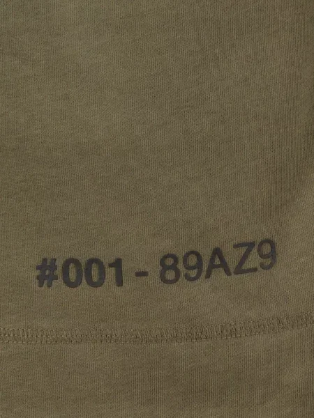 Tricou Moncler Grenoble cu imagine verde