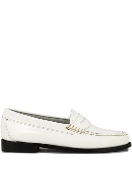 Pantofi loafer G.h. Bass & Co din piele alb