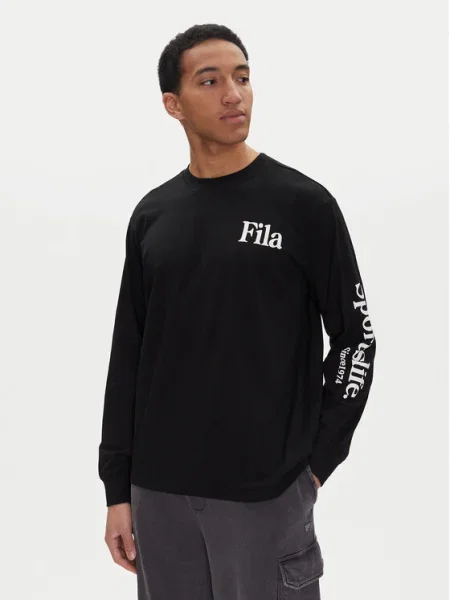 FILA Tricou funcțional LAON / alb negru
