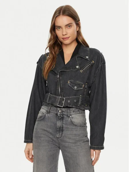 Guess Geacă de blugi Bleumarin negru