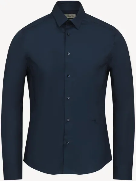 Сорочка Trussardi синя